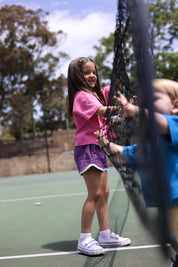 ESSENTIALS BOXY TEE IN PINK