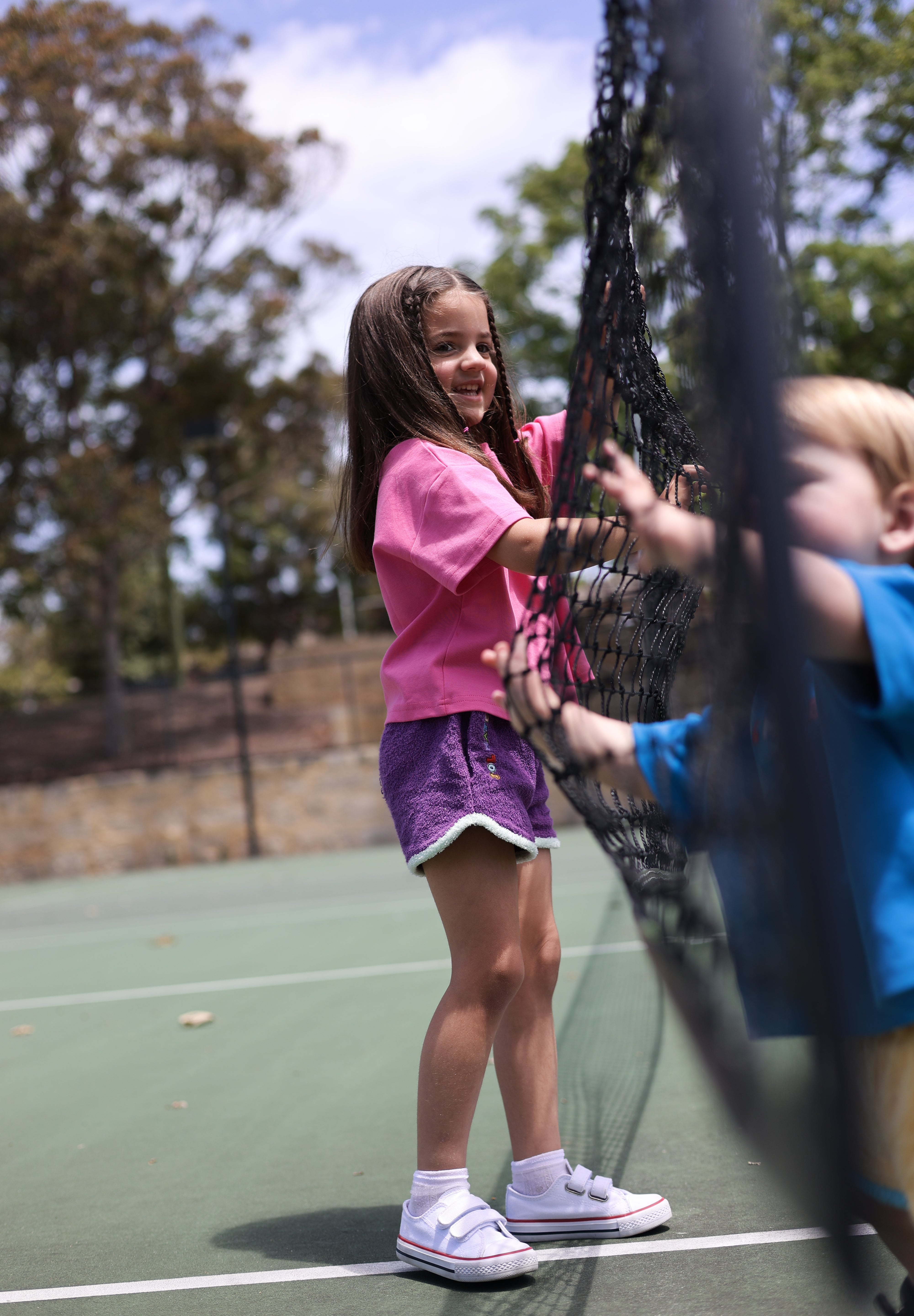 ESSENTIALS BOXY TEE IN PINK
