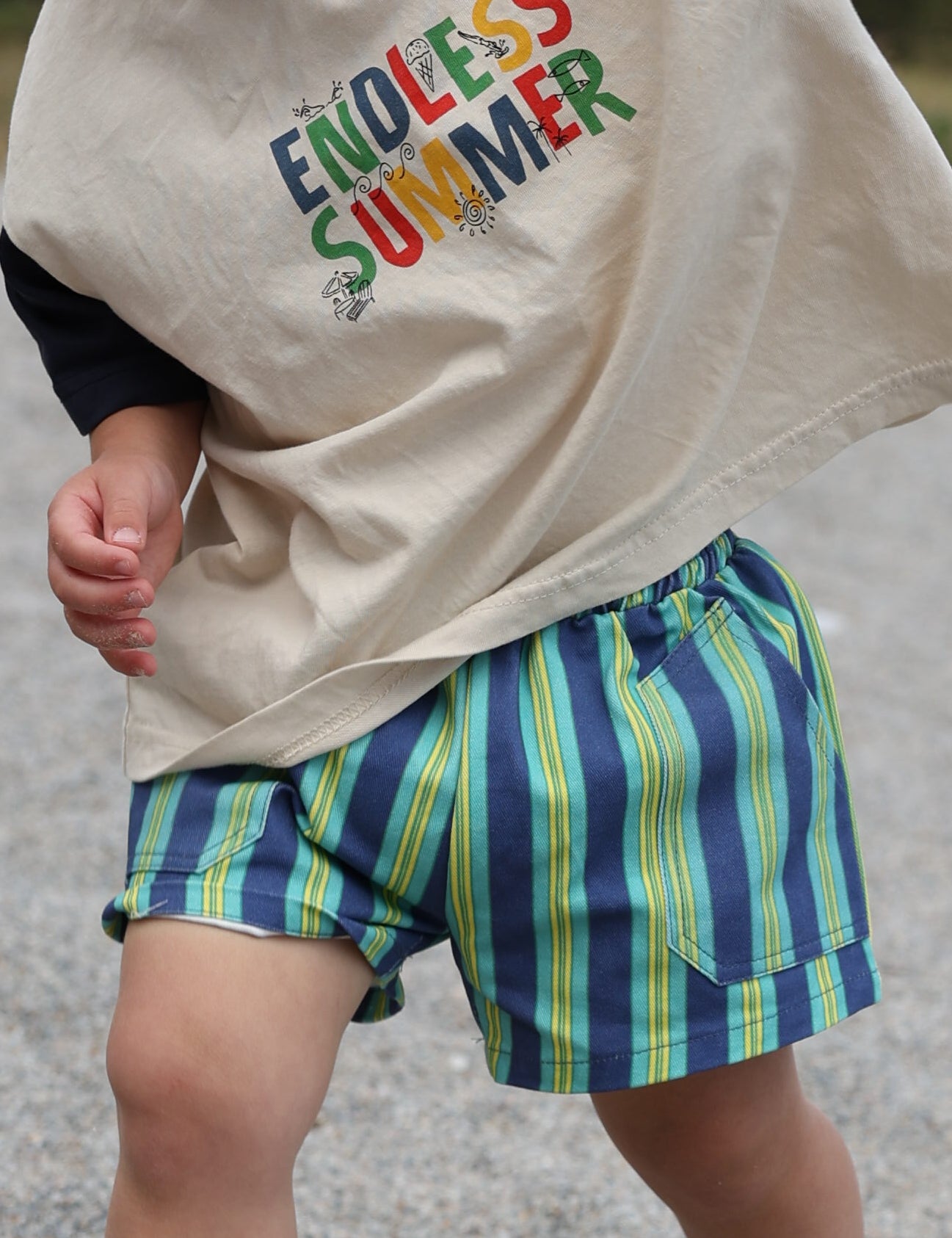 ATLAS VINTAGE STRIPE SHORT