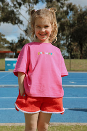 Essentials Tee | Pink