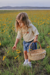 BLOOM DENIM SHORTS