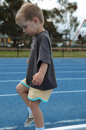 Essentials Short | Yellow + Blue