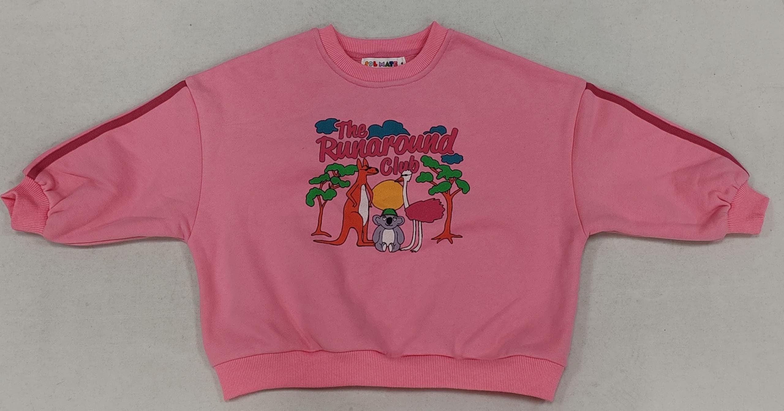 PRE ORDER || RUNAROUND CLUB JUMPER IN PINK