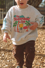 PRE ORDER || RUNAROUND CLUB JUMPER IN GREY
