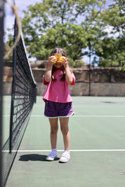 ESSENTIALS BOXY TEE IN PINK