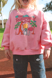 PRE ORDER || RUNAROUND CLUB JUMPER IN PINK