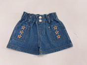 BLOOM DENIM SHORTS
